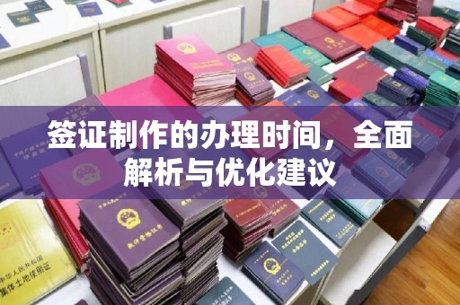 大化签证制作的办理时间，全面解析与优化建议