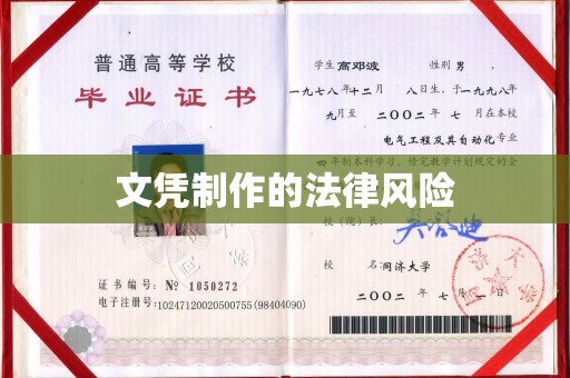 大化文凭制作的法律风险